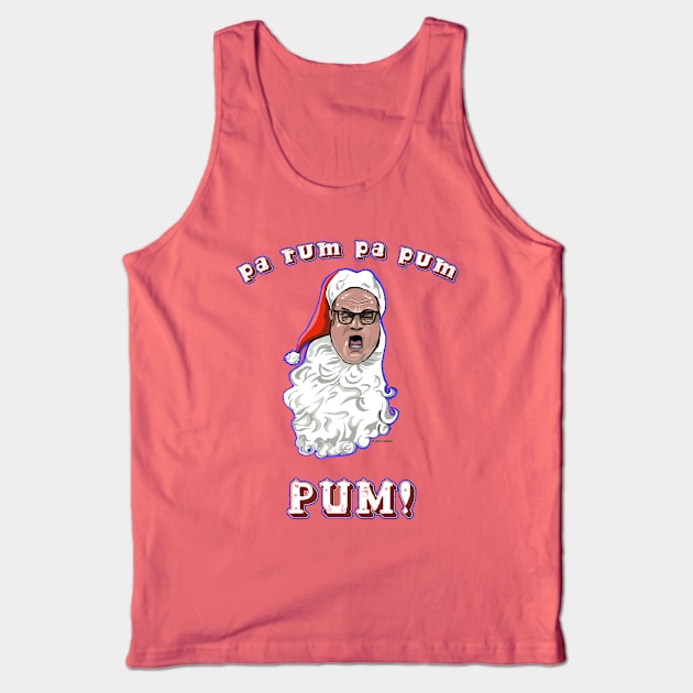 Matt Foley ~ Motivational Santa Tank Top by FanboyMuseum